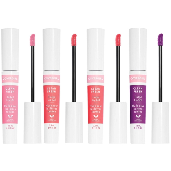 NWT COVERGIRL CLEAN FRESH TINTED LIP OIL N°150 SOUR GRAPES! BUY 2 FOR $10! - Picture 13 of 16